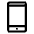 Phone Iphone Icon from Rounded Line - Material Symbols Set