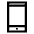 Phone Iphone Icon from Sharp Line - Material Symbols Set