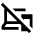 Phonelink Off Icon from Sharp Line - Material Pro Free Set