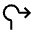 Roundabout Right Icon from Outlined Line - Material Symbols Set