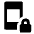 Screen Lock Portrait Fill Icon from Outlined Fill - Material Pro Set