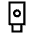 Security Key Icon from Sharp Line - Material Symbols Set