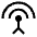 Settings Input Antenna Icon from Outlined Line - Material Symbols Set