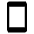 Stay Current Portrait Fill Icon from Outlined Fill - Material Symbols Set