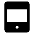 Tablet Mac Fill Icon from Rounded Fill - Material Pro Set