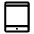 Download free Tablet Mac PNG, SVG vector icon from Outlined Line - Material Symbols set.