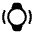 Watch Vibration Fill Icon from Rounded Fill - Material Symbols Set