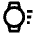 Watch Wake Icon from Outlined Line - Streamline Material Icons Set