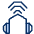 Headset Wireless icon - Free transparent PNG, SVG. No sign up needed.
