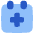 Waiting Appointments Calendar Icon from Plump Flat Set