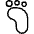 Medical Specialty Feet Icon from Ultimate Light - Free Set
