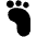 Medical Specialty Feet Icon from Ultimate Bold - Free Set