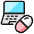 Pill Laptop Icon from Ultimate Colors - Free Set