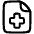 Medical Files Report History Icon from Plump Line Set