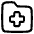 Medical Folder Icon from Plump Line Set