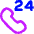 Call Center Support Service Icon from Flex Neon - Free Set