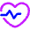 Heart Rate Icon from Flex Neon - Free Set