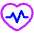 Heart Rate Pulse Graph Icon from Plump Neon - Free Set