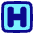 Hospital Sign Square Icon from Plump Pop - Free Set