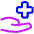 Insurance Hand Icon from Plump Neon - Free Set