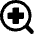 Medical Search Diagnosis Icon from Core Remix - Free Set | Free Download as SVG Vector and Transparent PNG | Streamline icons