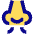 Nose Smell Icon from Sharp Pop - Free Set