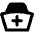 Nurse Hat Icon from Core Remix - Free Set