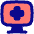 Online Medical Service Monitor Icon from Flex Pop - Free Set