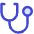 Stethoscope icon - Free transparent PNG, SVG. No sign up needed.
