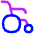 Wheelchair Icon from Flex Neon - Free Set