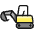 Heavy Equipment Excavator Icon from Ultimate Colors Set | Free Download as SVG Vector and Transparent PNG | Streamline icons