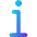 Alert Help Information Icon from Core Gradient Set