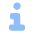 Alert Help Information Icon from Plump Flat Set