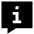 Chat Bubble Info Help Icon from Sharp Solid Set
