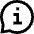 Chat Bubble Info Help Circle Icon from Sharp Line Set