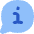 Chat Bubble Info Help Icon from Flex Flat Set