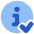 Fact Check Icon from Plump Flat Set