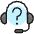 Headphones Customer Support Question icon - Free transparent PNG, SVG. No sign up needed.