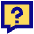 Help Chat 1 Icon from Sharp Pop Set