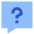 Help Chat 1 Icon from Sharp Flat Set