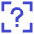 Help Intermediate Question Box Placeholder Icon from Sharp Duo Set