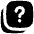 Help Question Square Stack Icon from Flex Solid Set