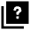 Help Question Square Stack Icon from Sharp Solid Set