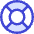 Help Support Lifebuoy Icon from Core Duo Set