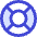 Help Support Lifebuoy Icon from Sharp Duo Set