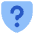 Shield Privacy Help Icon from Core Flat Set