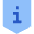 Shield Privacy Tip Info Icon from Sharp Flat Set