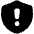 Shield Privacy Tip Info Icon from Plump Solid Set