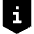 Shield Privacy Tip Info Icon from Sharp Solid Set
