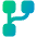 Hierarchy 6 Icon from Plump Gradient Set